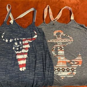 TWO FOR ONE tank tops